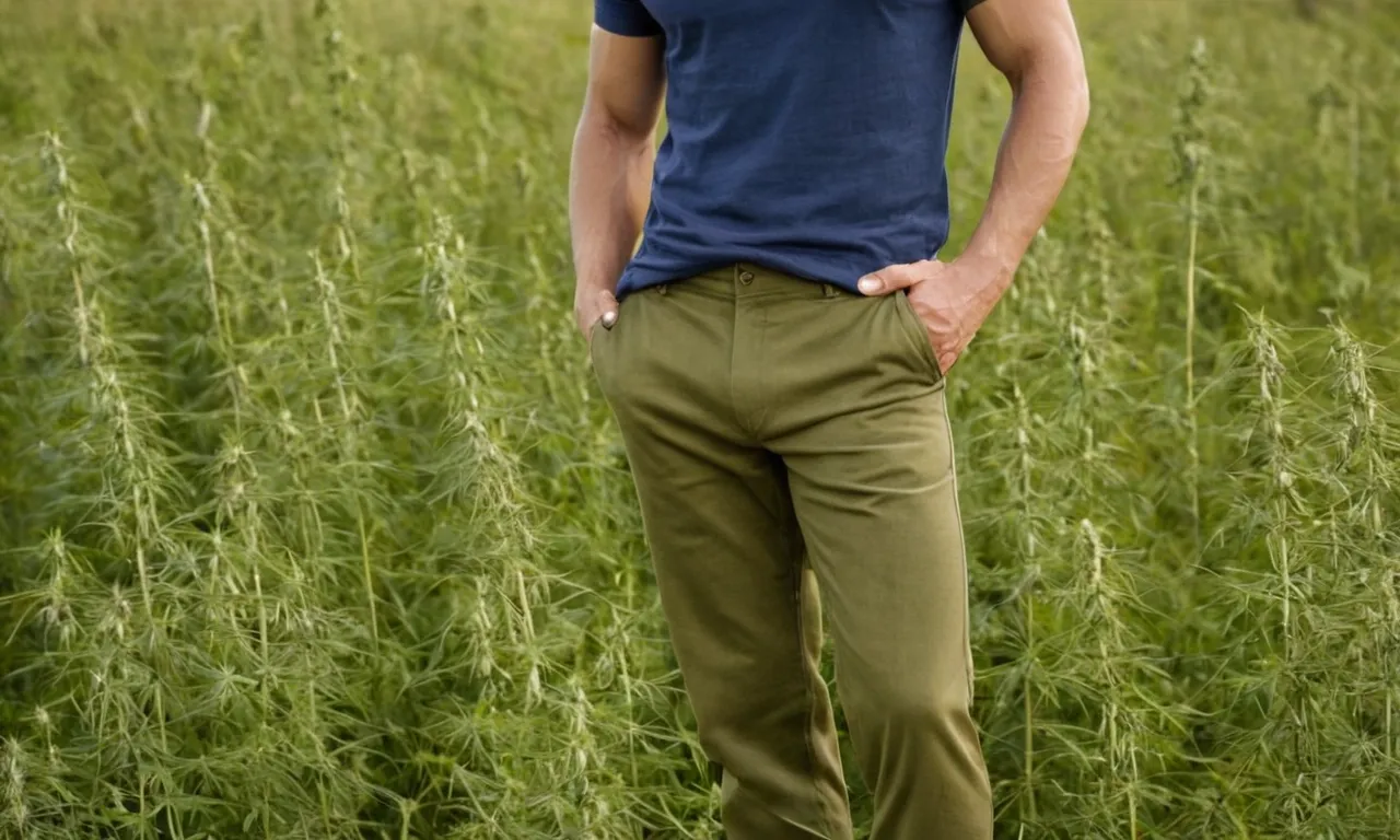 Hemp Blend Casual Pants